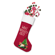  WHAT NAUGHTY LIST?! Stella Frenchie Christmas stocking