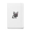 Frenchie Hardcover bound notebook