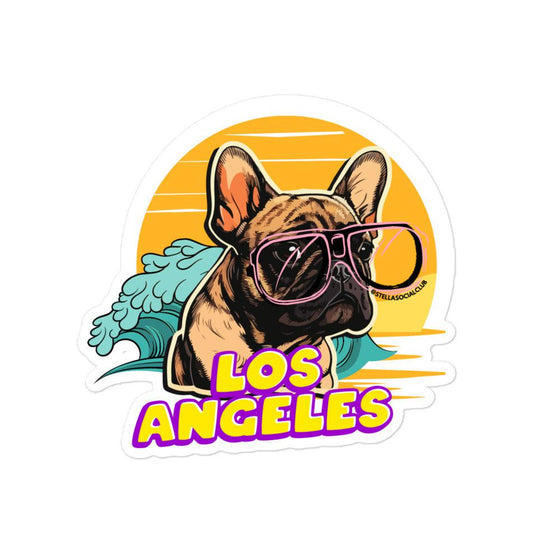 Los Angeles Sunset Kisscut Sticker