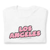 Pink "Los Angeles" Tee (light)